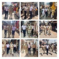 मथुरा 09 अप्रैल* श्री बांके बिहारी मंदिर का पैदल गस्त व निरीक्षण । मथुरा 09 अप्रैल* श्री बांके बिहारी मंदिर का पैदल गस्त व निरीक्षण ।