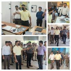 कानपुर17अप्रैल*नामांकन प्रक्रिया श्री विशाख जी0 द्वारा नगर निगम स्थित नामांकन कक्षों का निरीक्षण करते हुए समस्त आर0ओ0/ए0आर0ओ0 को निर्देश दिए।
