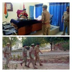 चित्रकूट 18 अपैल* पुलिस लाइन का निरीक्षण किया गया। चित्रकूट 18 अपैल* पुलिस लाइन का निरीक्षण किया गया।
