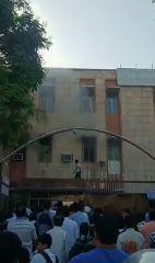 कानपुर 18 अप्रैल* कानपुर के स्कूल में आग लगने से मचा हड़कंप