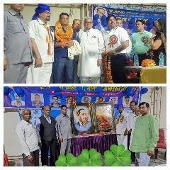 अलीगढ़19अप्रैल*डॉ भीमराव अंबेडकर जन्मोत्सव बड़े ही धूमधाम से मनाया गया।