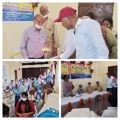 भागलपुर20अप्रैल*नवबिहान सेवा सोसायटी द्वारा स्वेच्छिक रक्तदान शिविर एवं सामान्य स्वास्थ्य परीक्षण का आयोजन किया गया। भागलपुर20अप्रैल*नवबिहान सेवा सोसायटी द्वारा स्वेच्छिक रक्तदान शिविर एवं सामान्य स्वास्थ्य परीक्षण का आयोजन किया गया।