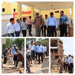 चित्रकूट 27 अप्रैल *जिलाधिकारी अभिषेक आनन्द ने जल जीवन मिशन के अंतर्गत रैपुरा पेयजल समूह योजना का किया औचक निरीक्षण ।