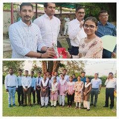 कानपुर28अप्रैल*परीक्षा में सर्वाधिक अंक प्राप्त करने वाले छात्र/छात्राओं को डीएम ने सम्मानित किया।