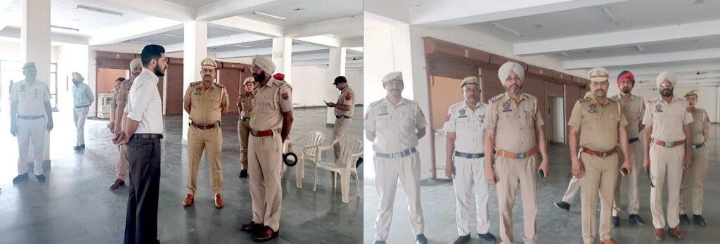 पंजाब03मई23*डीएसपी अबोहर व थाना प्रभारी ने कोर्ट कम्पलैक्स की चैकिंग की