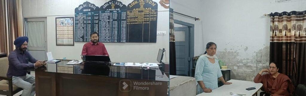 पंजाब03मई*अबोहर के उपमंडल अधिकारी 7.30 बजे पहुंचे अपने कार्यालय पंजाब03मई*अबोहर के उपमंडल अधिकारी 7.30 बजे पहुंचे अपने कार्यालय