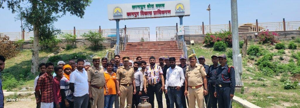 कानपुर03मई23*कानपुर बोट क्लब की शुरुआत से कानपुर निवासियों के जल क्रीड़ा क्षेत्र में बढ़ते कदम।