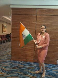 जयपुर03मई2023*जयपुर की मेघा शर्मा दुबई में सम्मानित!