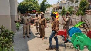 कानपुर03मई23*सहायक पुलिस आयुक्त पनकी ने किया मतदान केंद्रों का निरीक्षण कर दिए आवश्यक निर्देश*