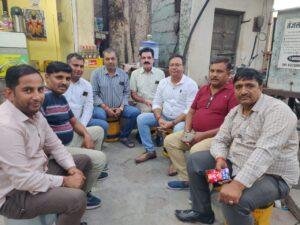 जोधपुर09मई23*जोधपुर शहर जिला कांग्रेस कमेटी अन्य पिछड़ा वर्ग विभाग के अध्यक्ष श्री नरेंद्र शर्मा द्वारा नुक्कड़ सभा की गई। जोधपुर09मई23*जोधपुर शहर जिला कांग्रेस कमेटी अन्य पिछड़ा वर्ग विभाग के अध्यक्ष श्री नरेंद्र शर्मा द्वारा नुक्कड़ सभा की गई।