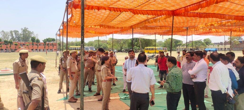 चित्रकूट 10 मई 2030*अपर पुलिस अधीक्षक ने मानिकपुर नगर पंचायत की पोलिंग पार्टी रवाना करने हेतु आवश्यक दिशा निर्देश दिये ।*