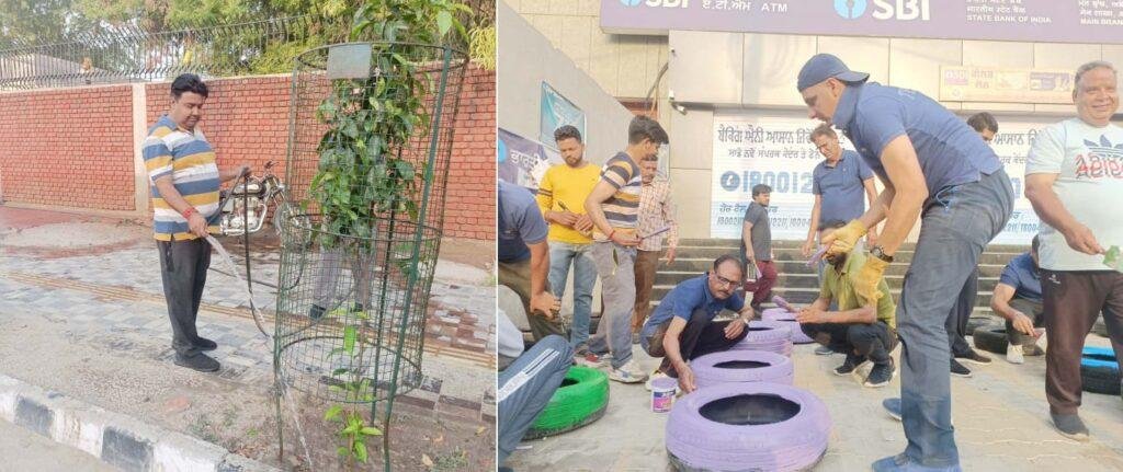 पंजाब13मई23*शहर की सुंदरता बढ़ाने के लिए की गई नई पहल