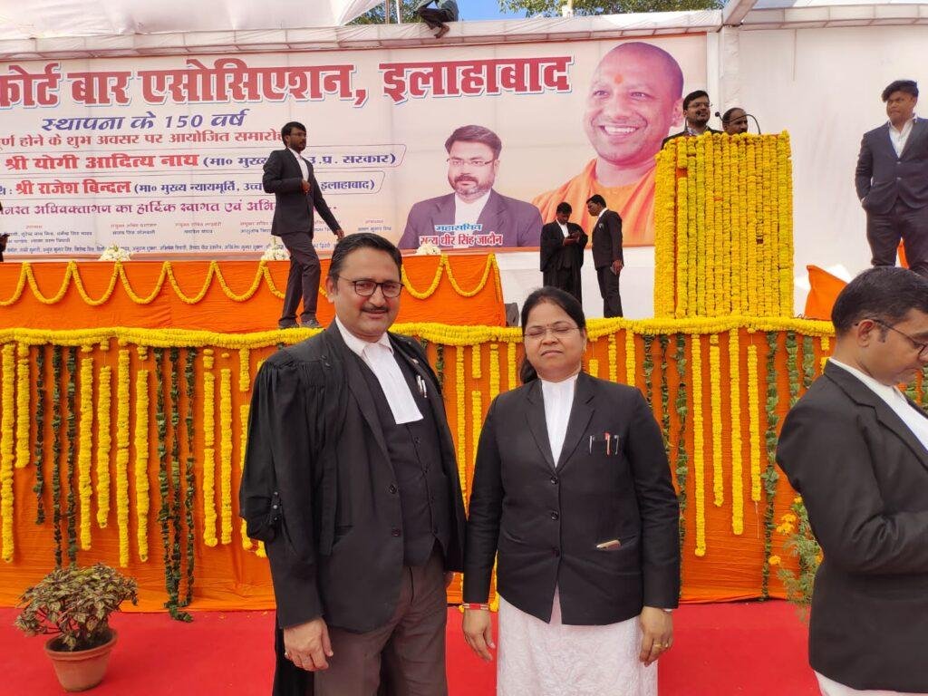 कानपुर17मई23*इलाहाबाद हाईकोर्ट एडवोकेट एसोसिएशन चुनाव में जयराज सिंह तोमर उपाध्यक्ष पद में विजयी हुए*