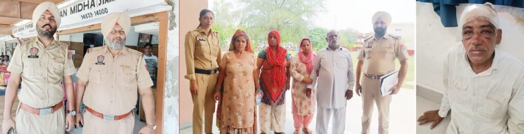 पंजाब26मई2023*दामाद पिटाई करने वाले ससुरालियों को भेजा जेल