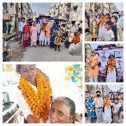 कानपुर01मई23*वार्ड नम्बर 50 से पार्षद प्रत्याशी रेशमा बेगम कांशीराम कालोनी की एक पूर्व से ही चहेती प्रत्याशी हैं। कानपुर01मई23*वार्ड नम्बर 50 से पार्षद प्रत्याशी रेशमा बेगम कांशीराम कालोनी की एक पूर्व से ही चहेती प्रत्याशी हैं।