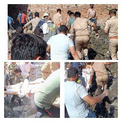 कानपुर 10 मई* फैक्ट्री के बेसमेंट की खुदाई से दीवाल गिरने से मलवे में दबकर मालिक की हुई मौत