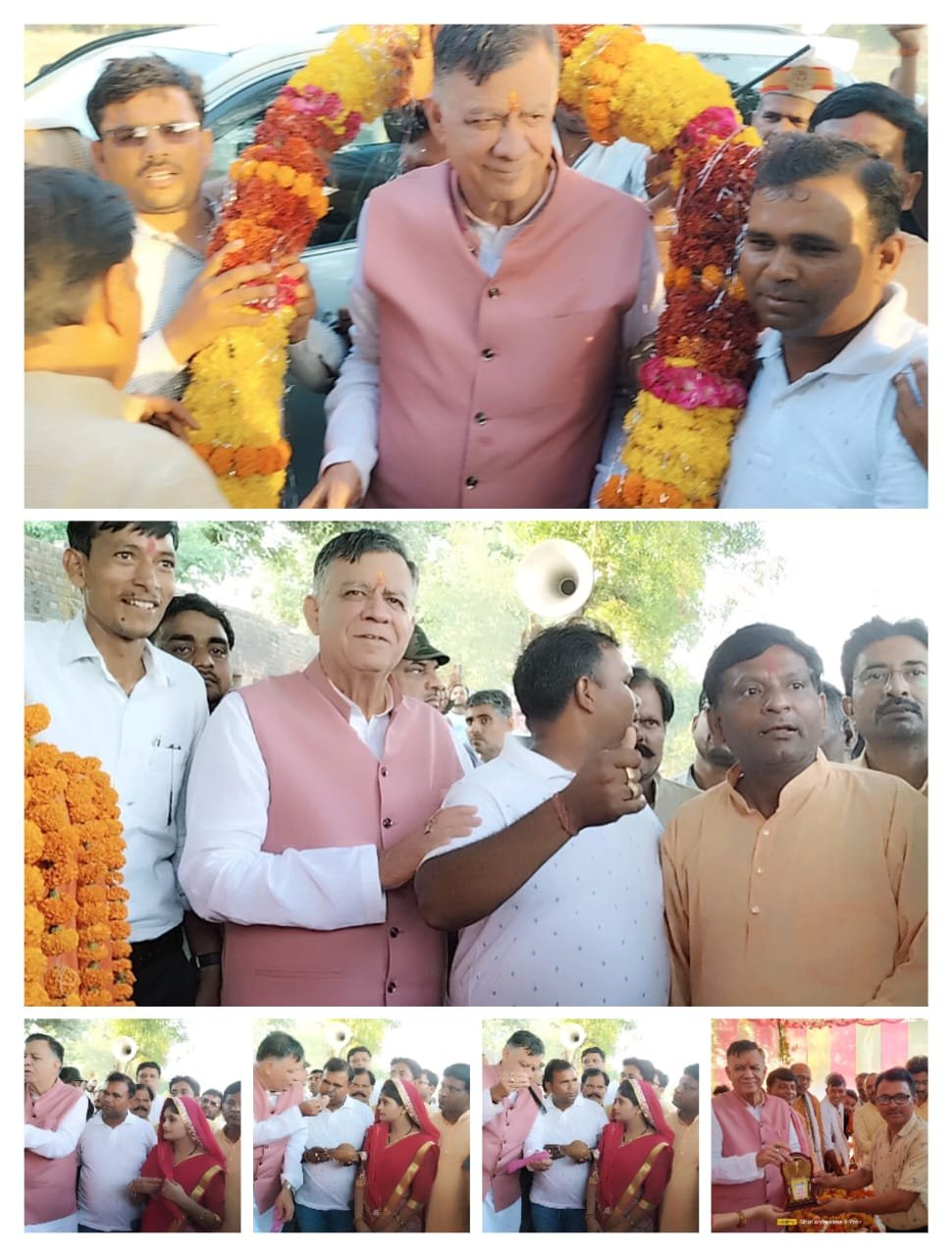 कानपुर06जून2023*सरसौल ब्लॉक के रहनस गांव स्वागत समारोह का किया गया आयोजन कानपुर06जून2023*सरसौल ब्लॉक के रहनस गांव स्वागत समारोह का किया गया आयोजन