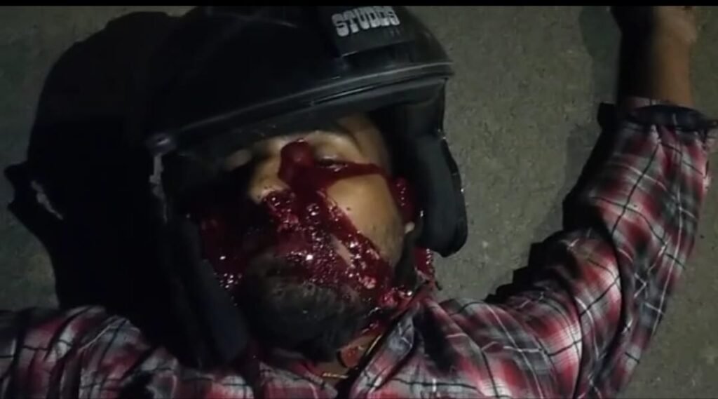 भागलपुर08नूं23*अज्ञात वाहन की चपेट में आने से बाइक सवार युवक की मौत*