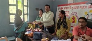 भागलपुर09जून2023*प्राथमिक स्वास्थ्य केन्द्र बघुड़ी में मातृत्व दिवस का हुआ आयोजन