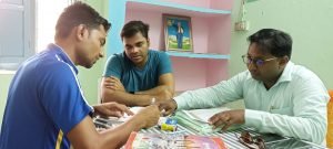 भागलपुर09जून2023*वेलफेयर हॉस्टल संख्या - तीन के सुप्रीटेंडेंट डॉ दिनकर ने डीडब्लूओ कार्यालय में दिया योगदान।