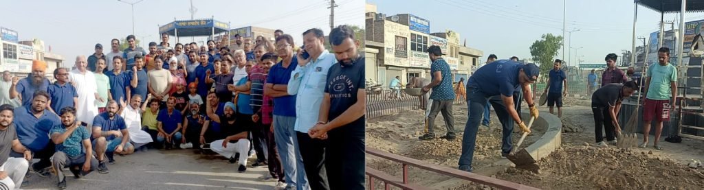 पंजाब10जून2023*गुरू नामदेव चौक अबोहर में चलाया गया 109वां सफाई अभियान