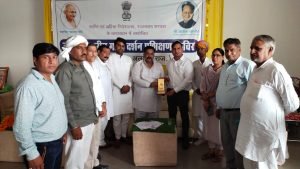 जयपुर13जून2023*गांधी जी के दिखाए हुए रास्ते पर हम सभी को चलना चाहिए-- हिमांशु शर्मा