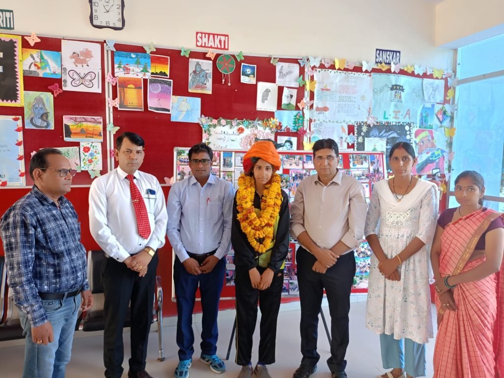 जयपुर14नूं2023*66वें नेशनल स्कूल गेम्स में छात्रा कृतिका यादव का चयन*
