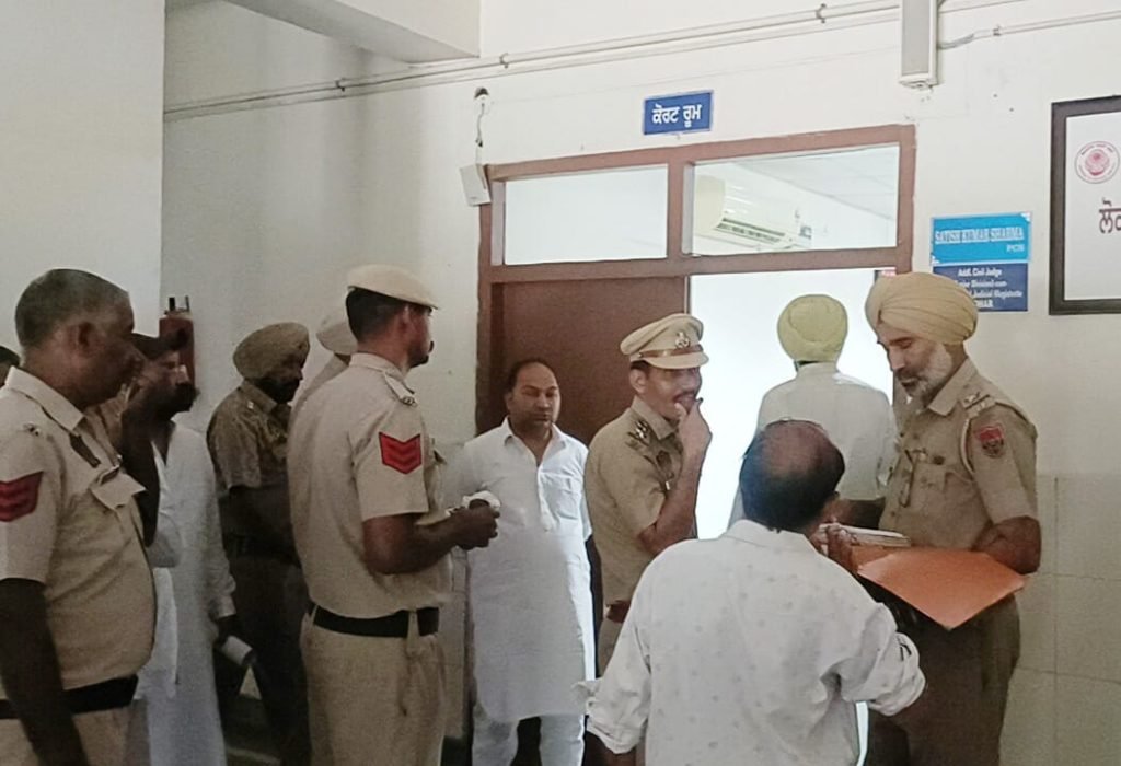 पंजाब16जून23*आम आदमी पार्टी के नेता इंद्रजीत भंडारी एक दिन के पुलिस रिमांड पर