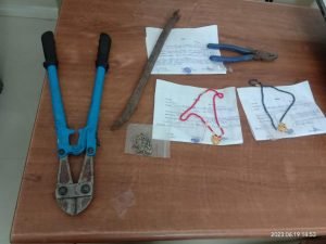 ग्वालियर19जून23*शिवपुरी की घी वाली गैंग के दो शातिर सदस्य थाना मोहना पुलिस की गिरफ्त में, मोहना क्षेत्र की 04 चोरियों का हुआ खुलासा*