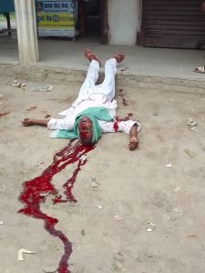 नारायणपुर, बिहपुर, नवगछिया20जून2023*युवक की दिनदहाड़े गोली मारकर हत्या।