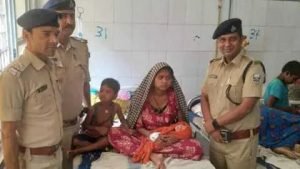 भागलपुर22जून2023*मायागंज अस्पताल से चोरी हुआ बच्चा (नवजात) तीन दिन बाद पुलिस ने झारखंड के गोड्डा से बरामद किया है।