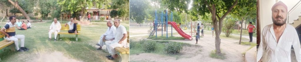 पंजाब22जून2023*पूर्व पार्षद मनविंद्र सिंह किल्लों ने जेपी पार्क में चलाया सफाई अभियान