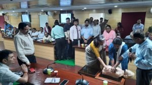 लखनऊ24जून2023*कार्डियक अरेस्ट से बचाव को लेकर कार्यशाला का आयोजन