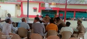 चित्रकूट25जून2023*आगामी बकरीद त्यौहार के दृष्टिगत कोतवाली कर्वी में पीस कमेटी की गोष्ठी का आयोजन किया गया*