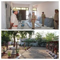 चित्रकूट03मई2023*पुलिस अधीक्षक ने शुक्रवार परेड की सलामी ली एवं परेड का निरीक्षण किया ।*