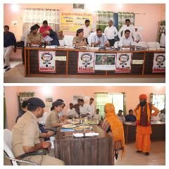 चित्रकूट03जून2023*डीएम एवं एसपी द्वारा सम्पूर्ण समाधान दिवस में फरियादियों की शिकायतों को सुन, त्वरित निस्तारण हेतु निर्देश दिए*