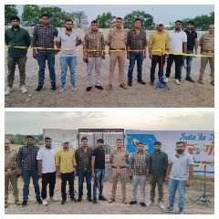 मथुरा10जून2023*मुठभेड़ में 50000 का इनामी गैंग लीडर फाती सहित कुल 03 बदमाश गिरफ्तार।