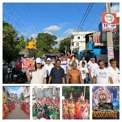 भागलपुर25जून2023*आज परम पूज्य, मुनि श्री 108 श्रमण श्री विशल्य सागर जी ससंघ का भागलपुर धर्म नगरी में चातुर्मास हेतु भव्य मंगल प्रवेश हुआ,