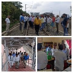 भागलपुर27जून2023*मालदा मंडल पर सुरक्षा लेखा परीक्षा निरीक्षण*