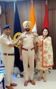 पंजाब04जुलाई2023*एंटी फ्रॉड स्टॉफ के प्रभारी राजिंद्र शर्मा इंस्पैक्टर बने