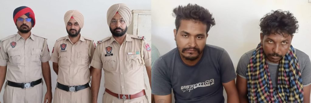 पंजाब05जुलाई2023*100 ग्राम अफीम समेत कैंटर चालक सहित दो काबू