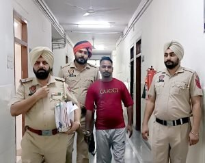 पंजाब06जुलाई23*विक्की उर्फ अन्ना 307 के मामले में पुलिस रिमांड पर