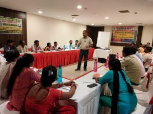 लखनऊ21जुलाई2023*मोबाइल वाणी की दो दिवसीय कार्यशाला का हुआ शुभारंभ।