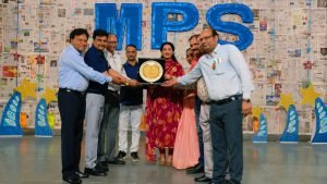 जयपुर27जुलाई23*माहेश्वरी पब्लिक स्कूल अजमेर रोड में अलंकरण समारोह कार्यक्रम का आयोजन किया गया