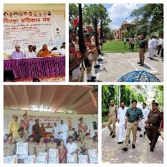 अलीगढ़03जुलाई2023*भिक्खु संघीय संविधान के निर्माता विश्व गुरु अहरत विनयधर उपालि की भव्य जयंती मनायी गयी।