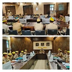 चित्रकूट 04 जुलाई* अपर पुलिस अधीक्षक की अध्यक्षता में पैरवी का कार्य देख रहे अधिकारी/कर्मचारियों के साथ गोष्ठी की गयी चित्रकूट 04 जुलाई* अपर पुलिस अधीक्षक की अध्यक्षता में पैरवी का कार्य देख रहे अधिकारी/कर्मचारियों के साथ गोष्ठी की गयी