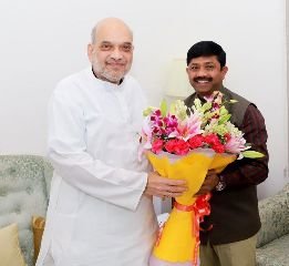 लखनऊ09जुलाई2023*मंत्री नंदगोपाल नंदी ने गृह मंत्री से मुलाकात की