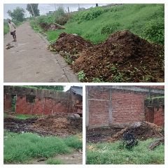 कानपुर12जुलाई23*जिले की जिम्मेदार कुर्सियों के नीचे पंचायती राज विभाग की गांवों में खुलेआम उड़ रही धज्जियां,*