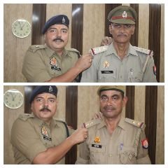 चित्रकूट12जुलाई23*01 उपनिरीक्षक को निरीक्षक पद पर तथा 03 मुख्य आरक्षी को उपनिरीक्षक पद पर पदोन्नति प्राप्त हुई*