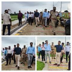 कानपुर13जुलाई23*पूर्ण हो चुके मुख्यमंत्री आवास योजना के अंतर्गत 19 आवासों के विकास कार्यो का डीएम ने आज स्थलीय निरीक्षण किया।